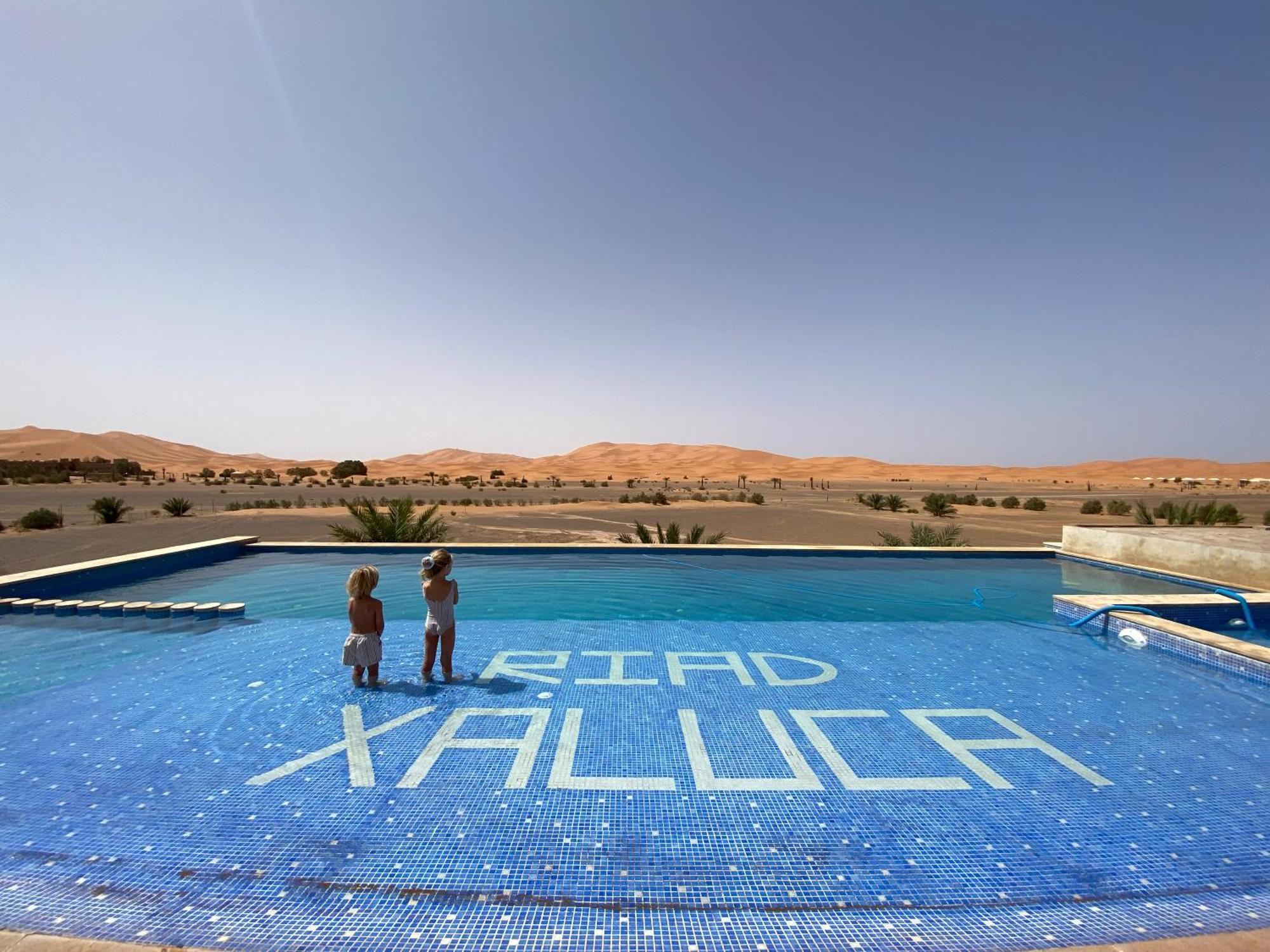 Hotel Riad Xaluca Мерзуга Экстерьер фото